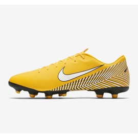 Nike Mercurial Vapor 12 Academy Neymar Mg M AO3131-710 zapatos de fútbol multicolor amarillo 1