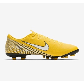 Nike Mercurial Vapor 12 Academy Neymar Mg M AO3131-710 zapatos de fútbol multicolor amarillo 4