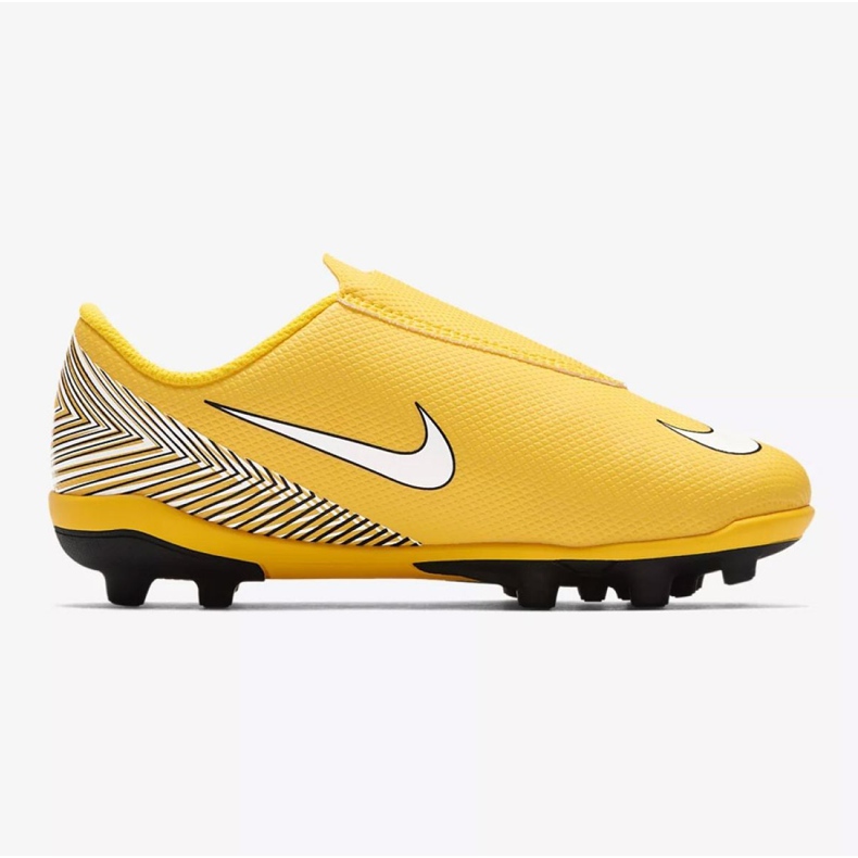 Nike Mercurial Vapor 12 (V) PS Neymar FG / MG Jr AO2897-710 zapatos de fútbol amarillo amarillo 1