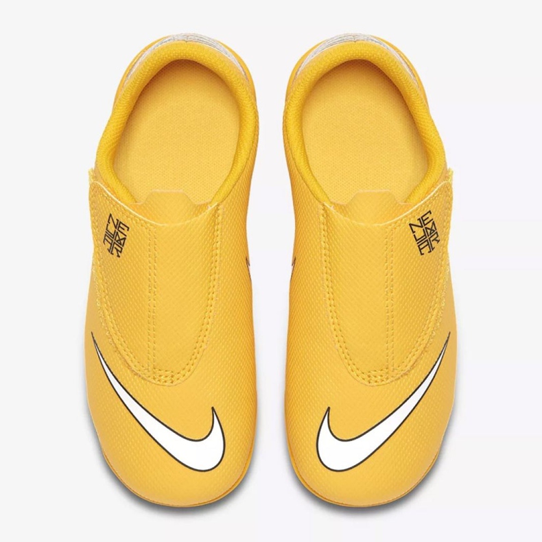 Nike Mercurial Vapor 12 (V) PS Neymar FG / MG Jr AO2897-710 zapatos de fútbol amarillo amarillo 2