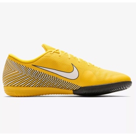 Nike Mercurial Vapor 12 Academy Neymar Ic Jr AO3122-710 zapatos de fútbol amarillo amarillo 1