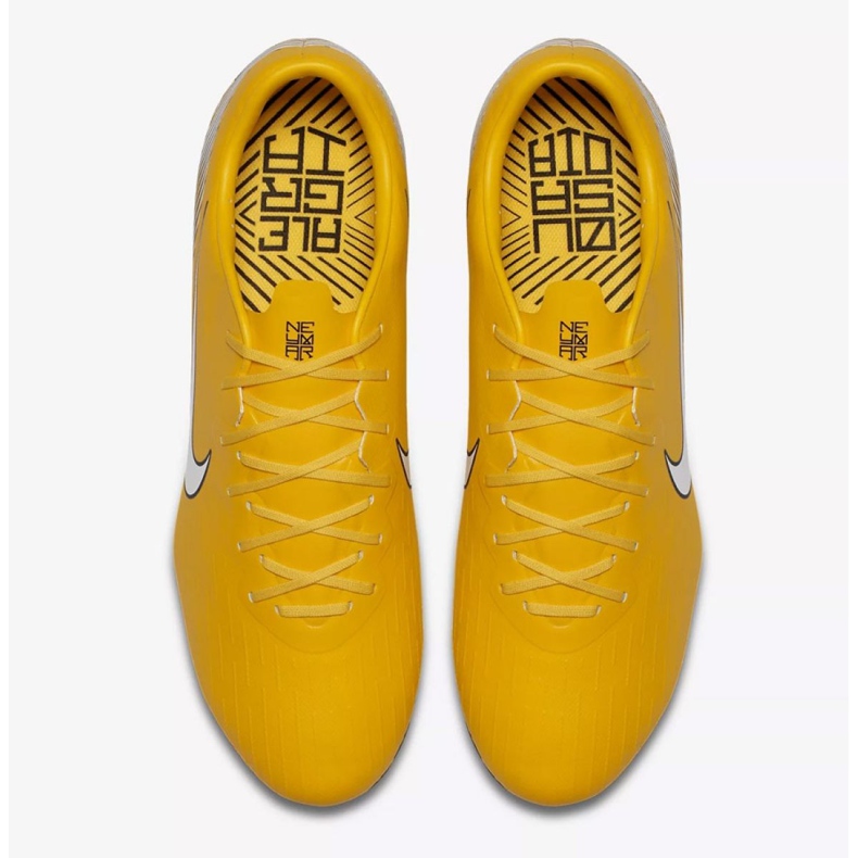 Nike Mercurial Vapor 12 Neymar Pro Fg M AO3123-710 zapatos de fútbol amarillo amarillo 2