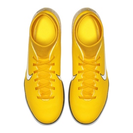 Nike Mercurial Neymar SuperflyX 6 Club Tf M AO3112-710 zapatos de fútbol amarillo amarillo 1