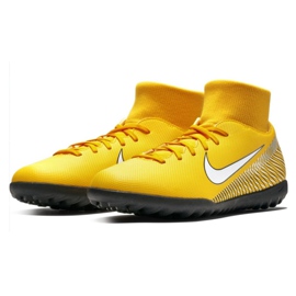 Nike Mercurial Neymar SuperflyX 6 Club Tf M AO3112-710 zapatos de fútbol amarillo amarillo 3