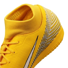 Zapatos de interior Nike Mercurial Neymar SuperflyX 6 Academy Ic M AO9468-710 multicolor amarillo 3