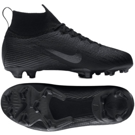 Zapatillas de fútbol Nike Mercurial Superfly 6 Elite Fg Jr AH7340-001 negro negro 3