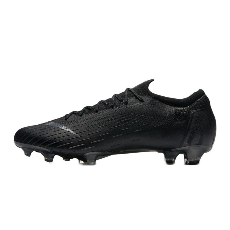 Nike Mercurial Vapor 12 Elite Fg M AH7380-001 zapatos de fútbol negro negro 1