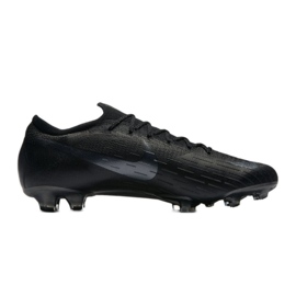 Nike Mercurial Vapor 12 Elite Fg M AH7380-001 zapatos de fútbol negro negro 3