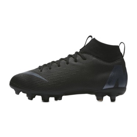 Nike Mercurial Superfly 6 Academy Gs Mg Jr AH7337-001 zapatos de fútbol negro negro 1