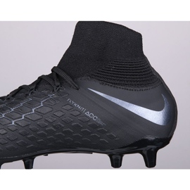 Calzado de fútbol Nike Hypervenom Phantom 3 Elite Dynamic Fit Fg Jr AJ3791-001 negro negro 3