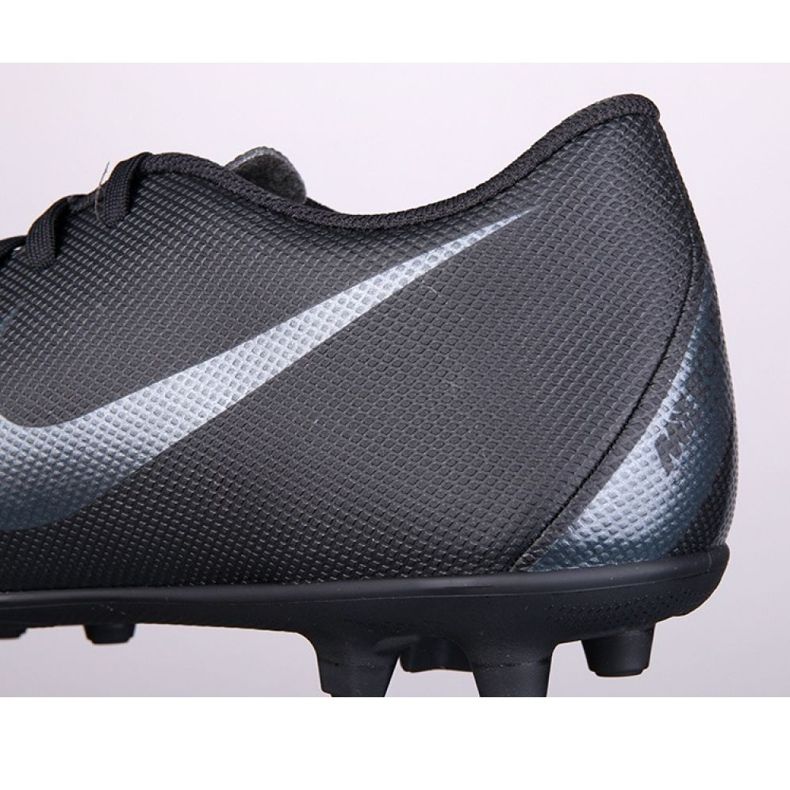 Nike Mercurial Vapor 12 Club M AH7378-001 zapatos de fútbol negro negro 2 Nike Mercurial Vapor 12 Club M AH7378-001 zapatos de fútbol negro negro 2