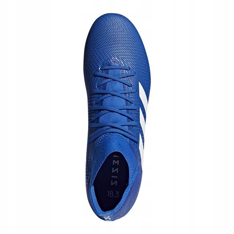 Botas de fútbol adidas Nemeziz 18.3 Fg M DB2109 multicolor azul 1 Botas de fútbol adidas Nemeziz 18.3 Fg M DB2109 multicolor azul 1