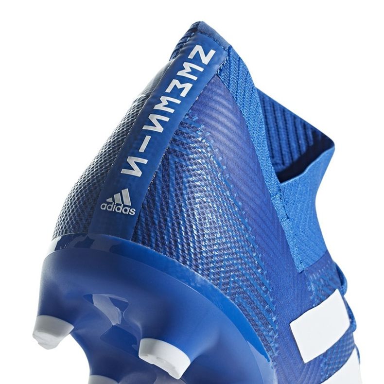 Botas de fútbol adidas Nemeziz 18.3 Fg M DB2109 multicolor azul 2 Botas de fútbol adidas Nemeziz 18.3 Fg M DB2109 multicolor azul 2