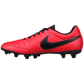 Nike Majestry Fg M AQ7902-600 zapatos de fútbol rojo rojo 1