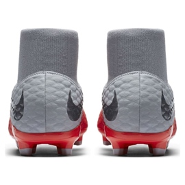 Zapatillas de fútbol Nike Hypervenom Phantom 3 Academy Df Fg Jr AH7287-600 rojo rojo 2