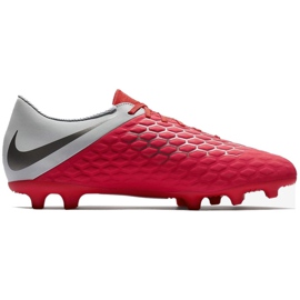 Zapatillas de fútbol Nike Hypervenom Phantom 3 Club Fg 3 M AJ4145-600 rojo rojo 1