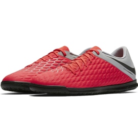 Zapatos de interior Nike Hypervenom Phantomx 3 Club Ic M AJ3808-600 rojo rojo 2
