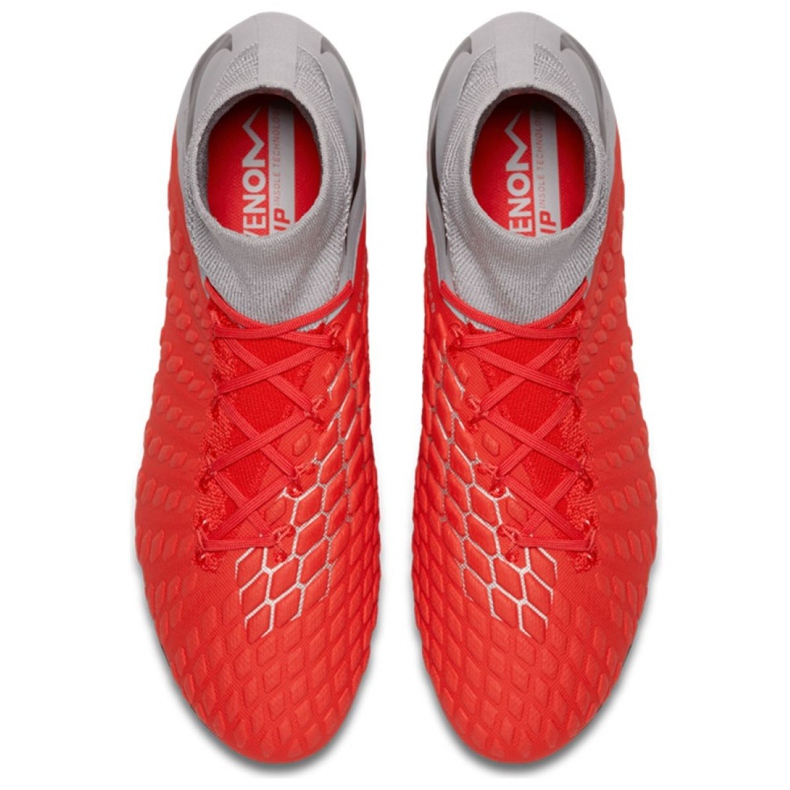 Calzado de fútbol Nike Hypervenom 3 Elite Df Sg Pro Ac M AJ3812-600 rojo rojo 1