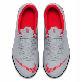 Zapatillas de fútbol Nike Mercurial VaporX 12 club Tf Gs Jr AH7355-060 multicolor blanco 2