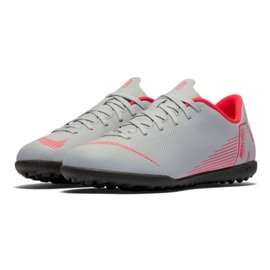Zapatillas de fútbol Nike Mercurial VaporX 12 club Tf Gs Jr AH7355-060 multicolor blanco 3