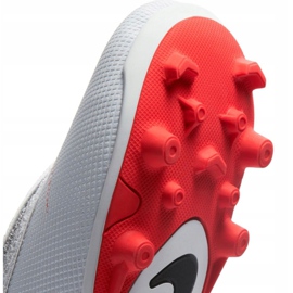 Zapatillas de fútbol Nike Mercurial Vapor 12 Club Ps V Mg Jr AH7351-060 multicolor blanco 3