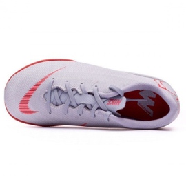 Zapatos de interior Nike Mercurial VaporX 12 Academy Ps Ic Jr AH7352-060 gris gris 2