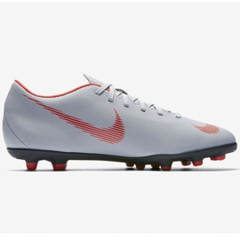 Zapatos de fútbol Nike Mercurial Vapor 12 Club M AH7378-060 multicolor gris 1