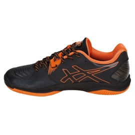 Zapatillas balonmano Asics Blast Ff M 1071A002-601 rojo negro 1