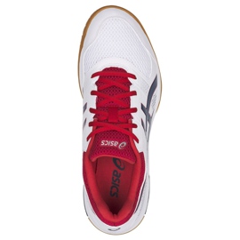 Zapatillas de voleibol Asics Gel Rocket 8 M B706Y-100 multicolor blanco 2