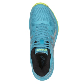 Zapatillas de voleibol Asics Gel-Volley Elite Ff Mt M B750N-400 multicolor azul 2