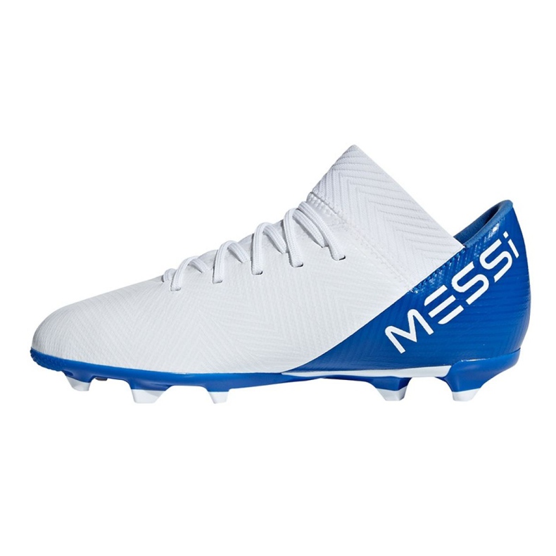 Botas de fútbol adidas Nemeziz Messi 18.3 FxG Jr DB2364 multicolor blanco 1