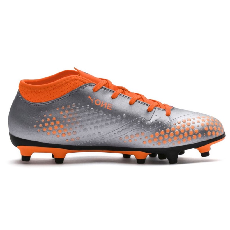 Botas de fútbol Puma One 4 Syn Fg Jr 104782 01 multicolor gris 1 Botas de fútbol Puma One 4 Syn Fg Jr 104782 01 multicolor gris 1
