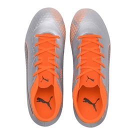 Botas de fútbol Puma One 4 Syn Fg Jr 104782 01 multicolor gris 2 Botas de fútbol Puma One 4 Syn Fg Jr 104782 01 multicolor gris 2