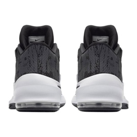 Zapatillas de baloncesto Nike Air Max Infuriate 2 Mid M AA7066-001 negro negro 3