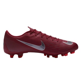 Zapatos de fútbol Nike Mercurial Vapor 12 Academy Fg M AH7375-606 rojo rojo 7