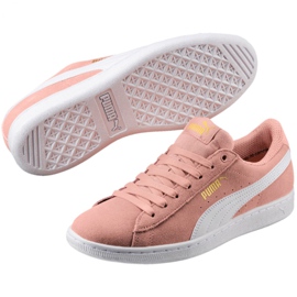 Zapatos Puma Vikky Peach Beige-Puma White W 362624 25 rosa 1