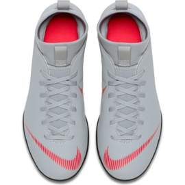 Zapatos de fútbol Nike Mercurial Superfly X 6 Club Tf Jr AH7345 060 blanco 1 Zapatos de fútbol Nike Mercurial Superfly X 6 Club Tf Jr AH7345 060 blanco 1