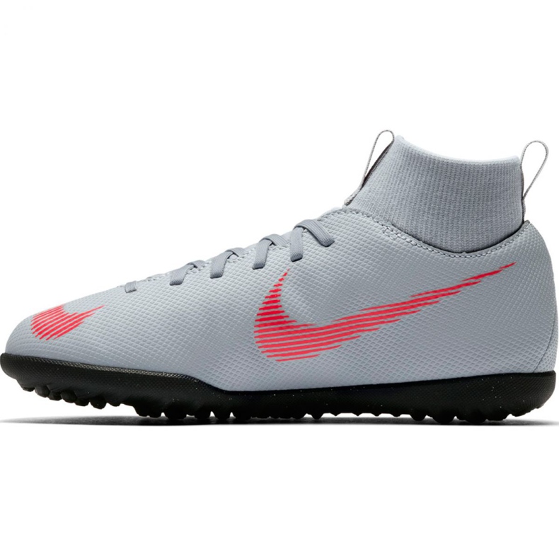 Zapatos de fútbol Nike Mercurial Superfly X 6 Club Tf Jr AH7345 060 blanco 2 Zapatos de fútbol Nike Mercurial Superfly X 6 Club Tf Jr AH7345 060 blanco 2