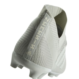 Botas de fútbol adidas Nemeziz 18.3 Fg M DB2110 blanco blanco 6