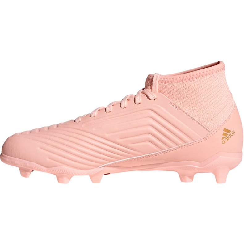 Botas de fútbol adidas Predator 18.3 Fg Jr DB2317 rosa rosa 1
