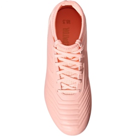 Botas de fútbol adidas Predator 18.3 Fg Jr DB2317 rosa rosa 2
