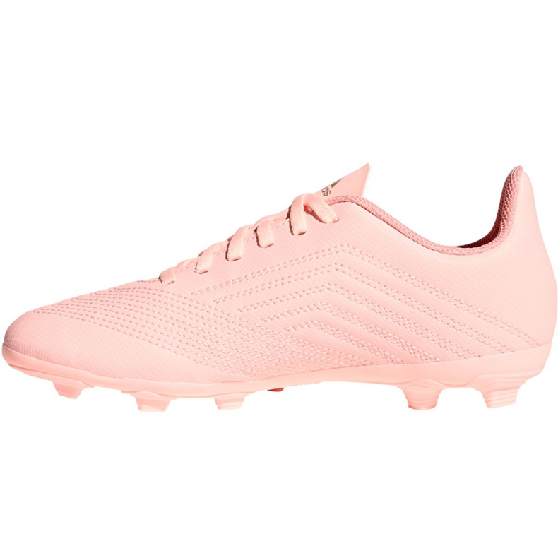 Botas de fútbol adidas Predator 18.4 FxG Jr DB2322 multicolor rosa 1