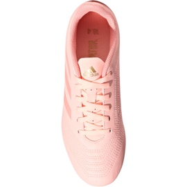Botas de fútbol adidas Predator 18.4 FxG Jr DB2322 multicolor rosa 2