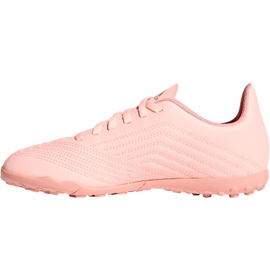 Botas de fútbol adidas Predator Tango 18.4 Tf Jr DB2339 rosado rosado 1