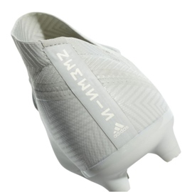 Las botas de fútbol adidas Nemeziz 18.3 Fg Jr DB2353 blanco blanco 6
