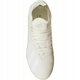Botas de fútbol adidas X 18.3 Fg Jr DB2417 multicolor blanco 2