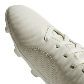 Botas de fútbol adidas X 18.4 FxG Jr DB2421 blanco blanco 3