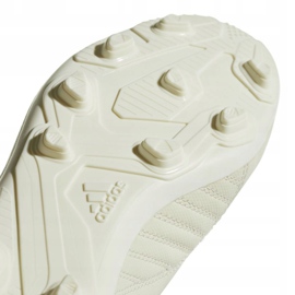 Botas de fútbol adidas X 18.4 FxG Jr DB2421 blanco blanco 5