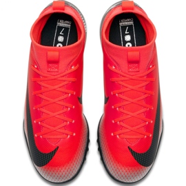 Calzado de fútbol Nike Mercurial Superfly X 6 Academy Gs CR7 Tf Jr AJ3112-600 rojo rojo 1 Calzado de fútbol Nike Mercurial Superfly X 6 Academy Gs CR7 Tf Jr AJ3112-600 rojo rojo 1