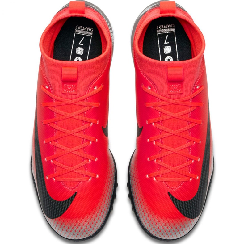 Calzado de fútbol Nike Mercurial Superfly X 6 Academy Gs CR7 Tf Jr AJ3112-600 rojo rojo 1 Calzado de fútbol Nike Mercurial Superfly X 6 Academy Gs CR7 Tf Jr AJ3112-600 rojo rojo 1